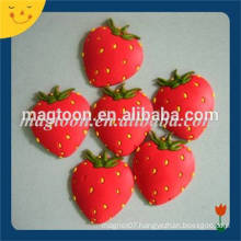 Customized cute 3d fruit fridge magnet